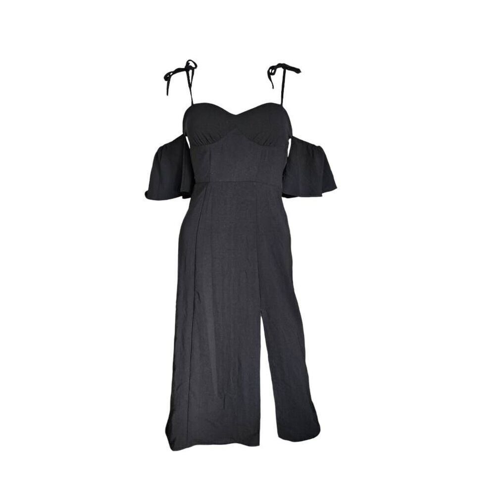 goth off-the-shoulder bustier dress